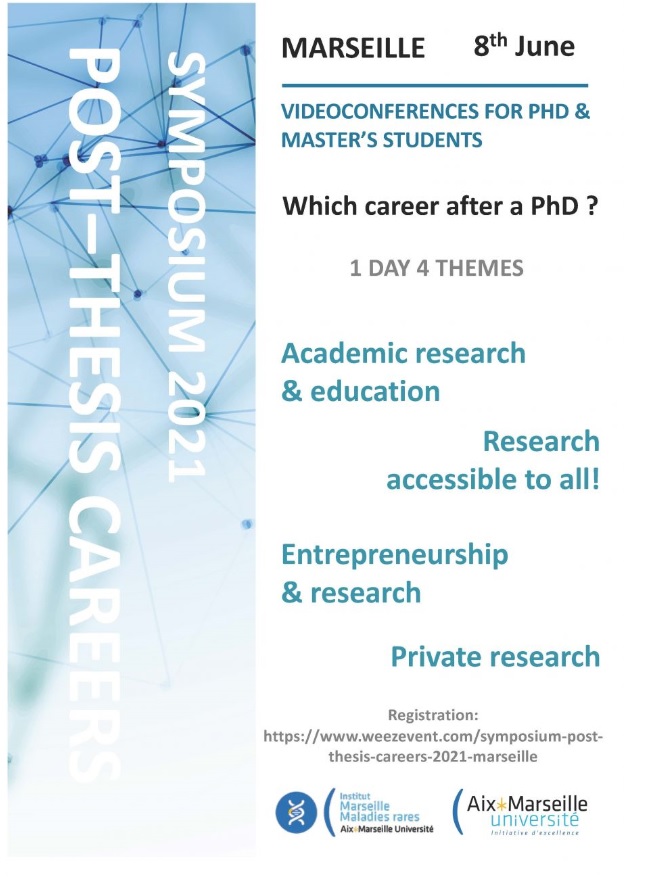 Symposium post-thesis careers 2021 - Marseille 2 2